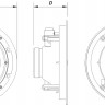 DAS AUDIO DECO-8-T Потолочная акустическая система с трансформатором