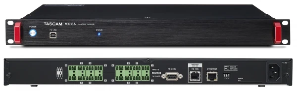 Матричный микшер Tascam MX-8A 8 входов 8 выходов