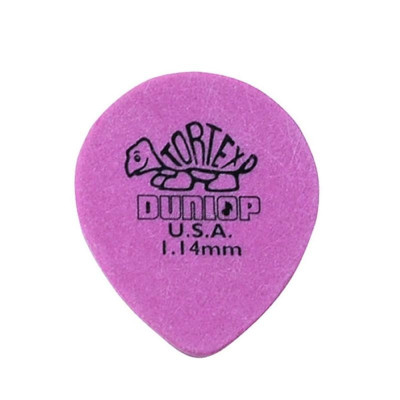 DUNLOP 413R1.14 Tortex Tear Drop набор медиаторов 1.14 мм 72 шт