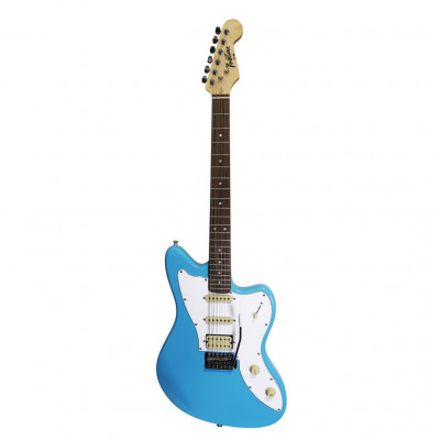 Электрогитара Russtone RUJM-HSS SK HSS Vintage tremolo, с чехлом