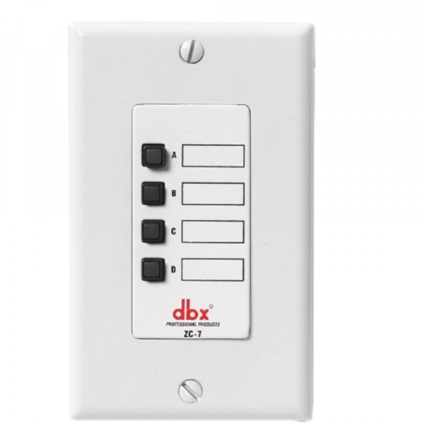 Контроллер dbx ZC7 настенный