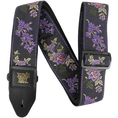 Гитарный/бас ремень ERNIE BALL 5364 Lavender Blossom Jacquard