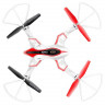 Р/У квадрокоптер Syma X56W Folding Wizard с FPV трансляцией Wi-Fi, барометр, 2.4G RTF