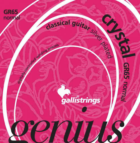Комплект струн для классической гитары GALLI STRINGS GR65 натяжение Normal