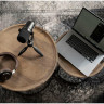 Комплект для подкастов SHURE MOTIV MV7-K-BNDL, MV7-K гибридный USB/XLR микрофон со штативом Manfrotto
