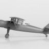 Немецкий самолёт-разведчик "Henschel" 1/144