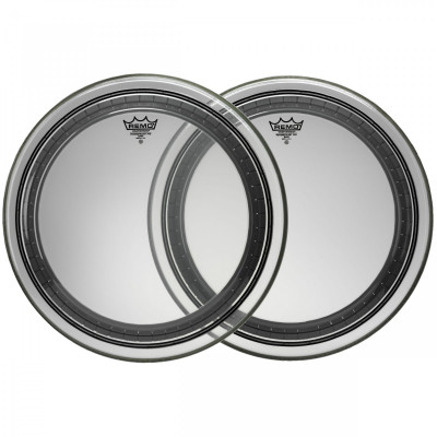 Пластик для барабана REMO PR-1322-00 BASS POWERSTROKE PRO CLEAR, 22''