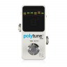 Хроматический тюнер TC ELECTRONIC POLYTUNE 3 MINI с полифоническим режимом и отключаемым буфером