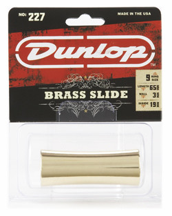 DUNLOP 227 слайд для гитары латунный