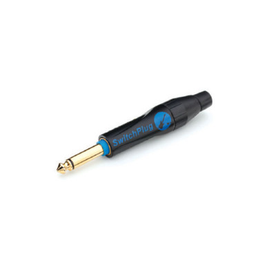 Amphenol TM1PBJ-1/4” (6.35мм) Phone моно штекер с переключателем, кабельный зажим Jaws