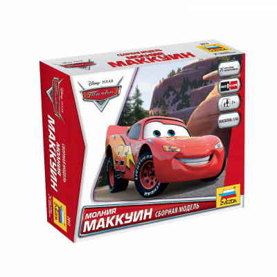 Сборная модель "Тачки" Маккуин