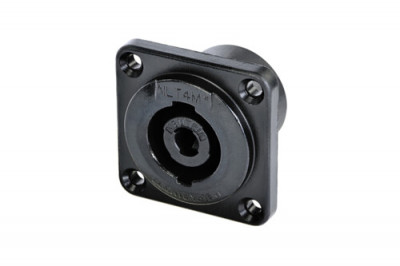 Панельный разъем Neutrik NLT4MPXX-BAG Speakon male 4-контактный