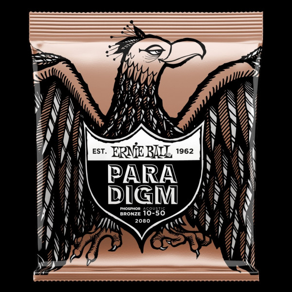 Комплект струн для акустической гитары Ernie Ball P02080, 10-50