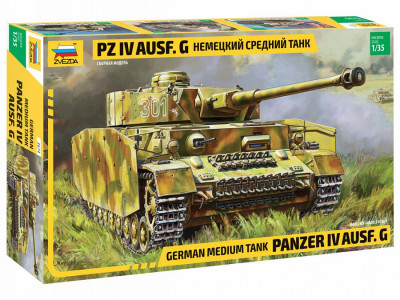 Немецкий средний танк "T-IV G" 1/35