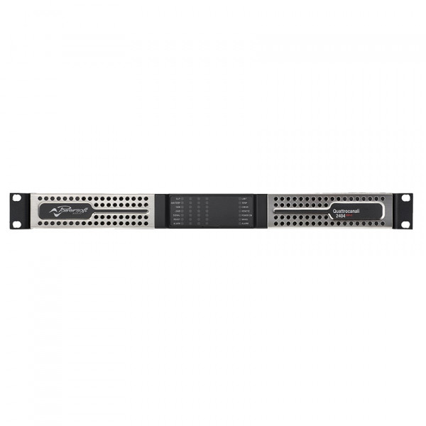 POWERSOFT Quattrocanali 2404 DSP+D 4-канальный усилитель, 4х800/2Ом, 4х600/4Ом, 4х600/8 Ом