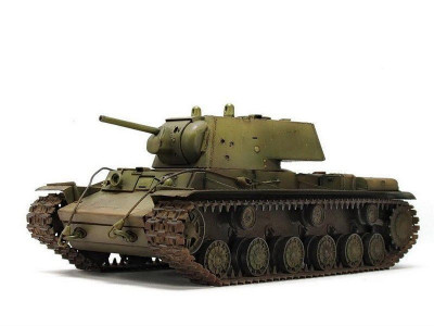 Сборная модель ZVEZDA Советский тяжелый танк КВ-1, подарочный набор, 1/35