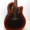 Ovation CE44-RRB Celebrity Elite Mid Cutaway Reversed Redburst электроакустическая гитара