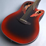 Ovation CE44-RRB Celebrity Elite Mid Cutaway Reversed Redburst электроакустическая гитара