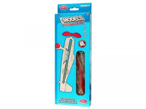 Сборная деревянная модель Самолет U.S. Hellcat. Guillows 1/48