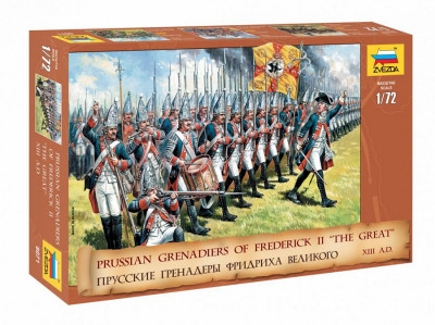 Гренадеры Фридриха Великого 1/72