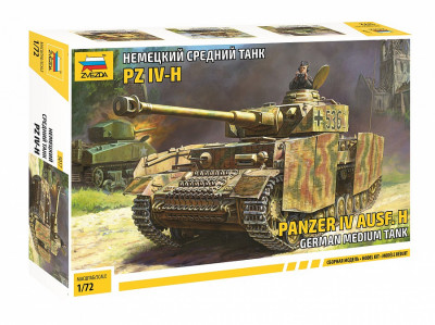 Немецкий средний танк PZ IV-H 1/72