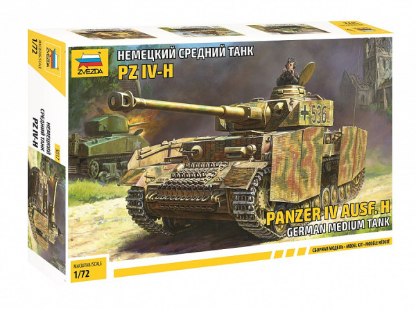 Немецкий средний танк PZ IV-H 1/72
