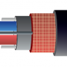 Кабель бездымный Xline Cables RDMX 2x28/0,1 PVC DMX бухта 100 м