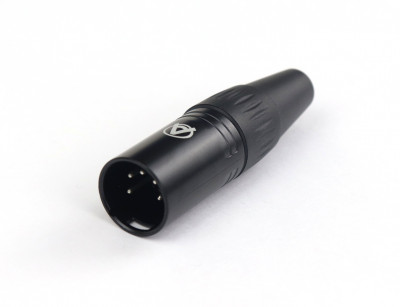Кабельный разъем AuraSonics XN5M-B 5-контактный XLR male