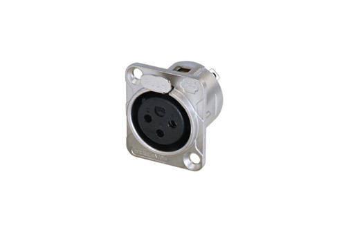 Панельный разъем Rean RC3FDL XLR female, 3 контакта
