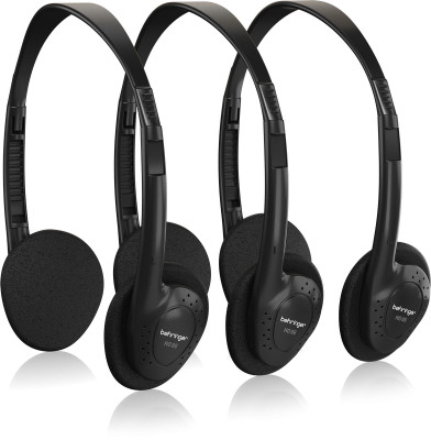 Комплект Behringer HO 66 из 3 закрытых полупрофессиональных наушников