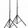 QUIK LOK S171 PACK-BB комплект из двух алюминиевых чёрных стоек S171 (высота 1090-2050 мм) и нейлонового чехла коричневого цвета